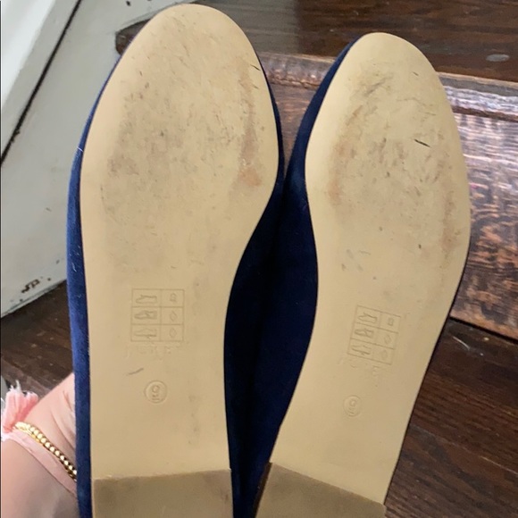J.Crew Blue Suede Flats - Picture 4 of 6